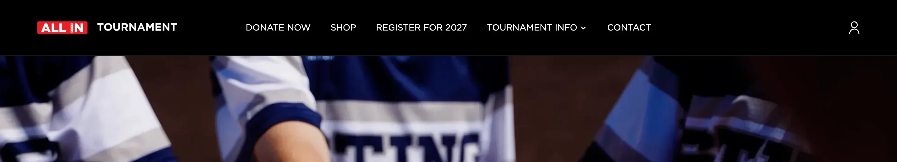 The navigation with Register for 2027 added.